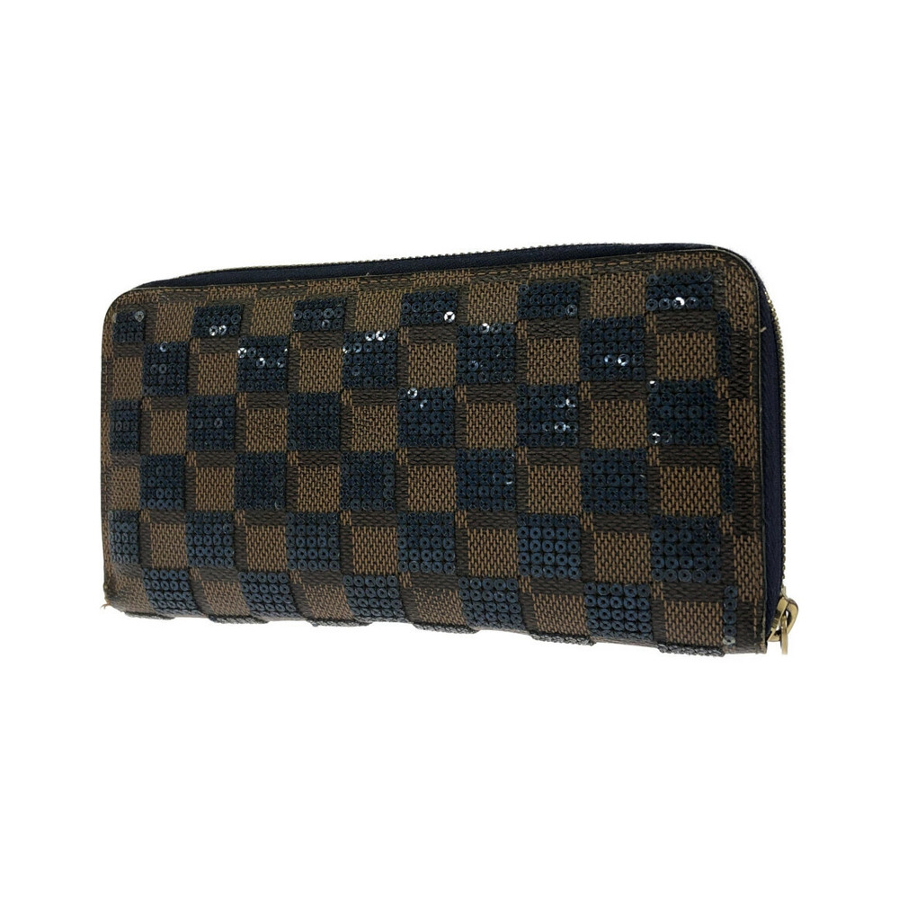 Louis Vuitton Round Zipper Long Wallet Sequins Pre Fall Collection Zippy
